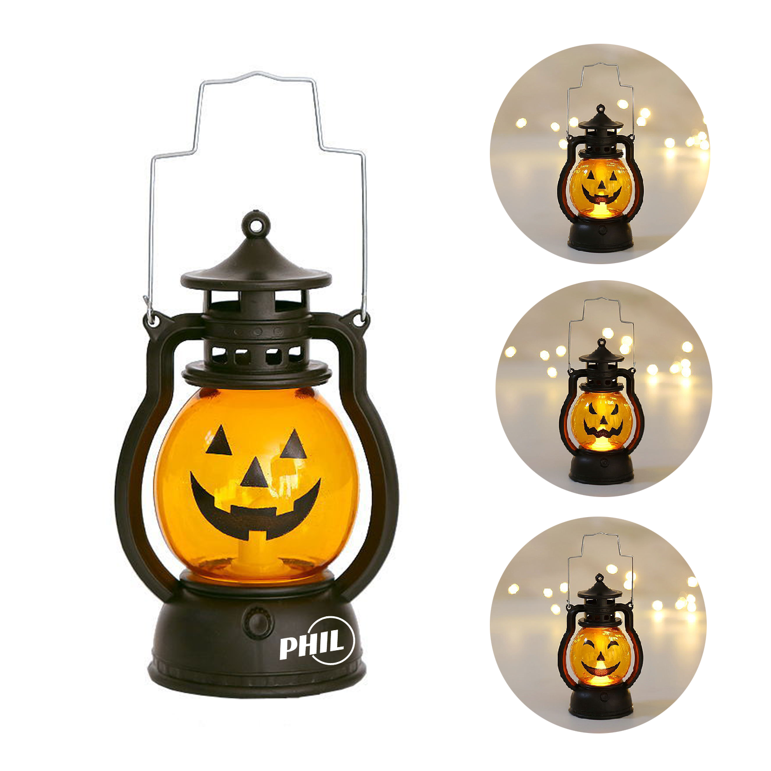 Portable Halloween Pumpkin Lantern 2