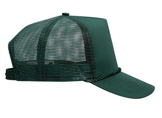 OTTO CAP® 5 Panel Mid Profile Mesh Back Trucker Hat 15