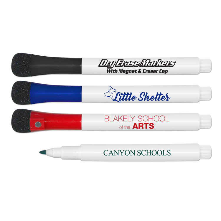 Dry Erase Marker with Eraser and Magnet Cap