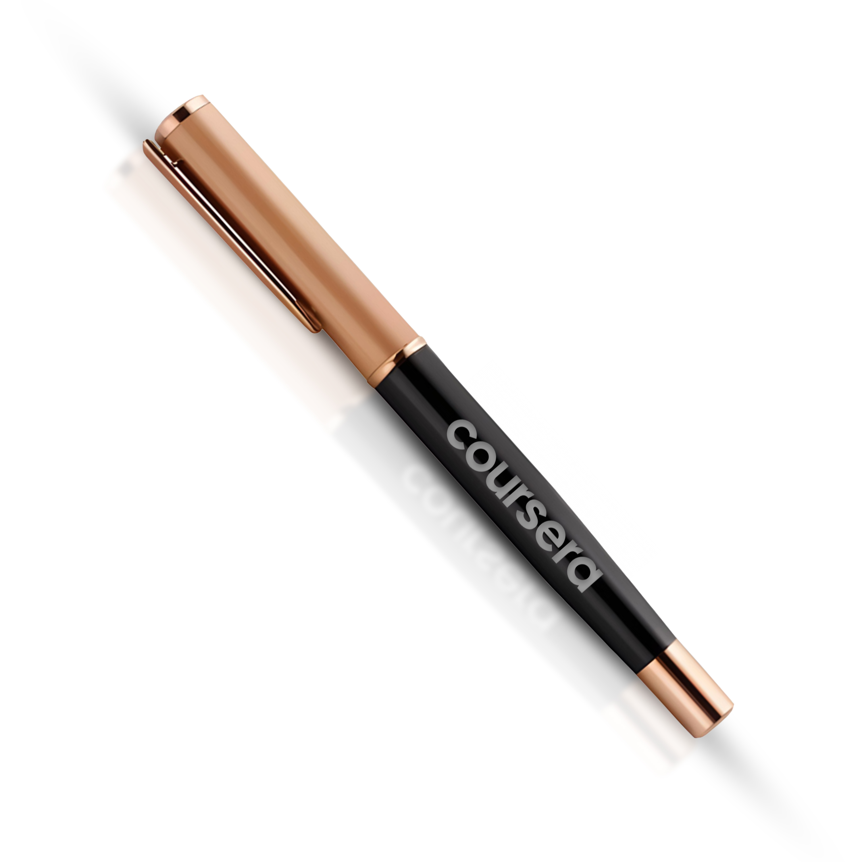 Rose Golden Cap Metal Pen, 5