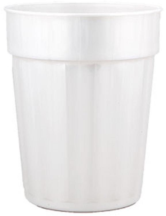22 oz Squat Fluted Plastic Stadium Cup