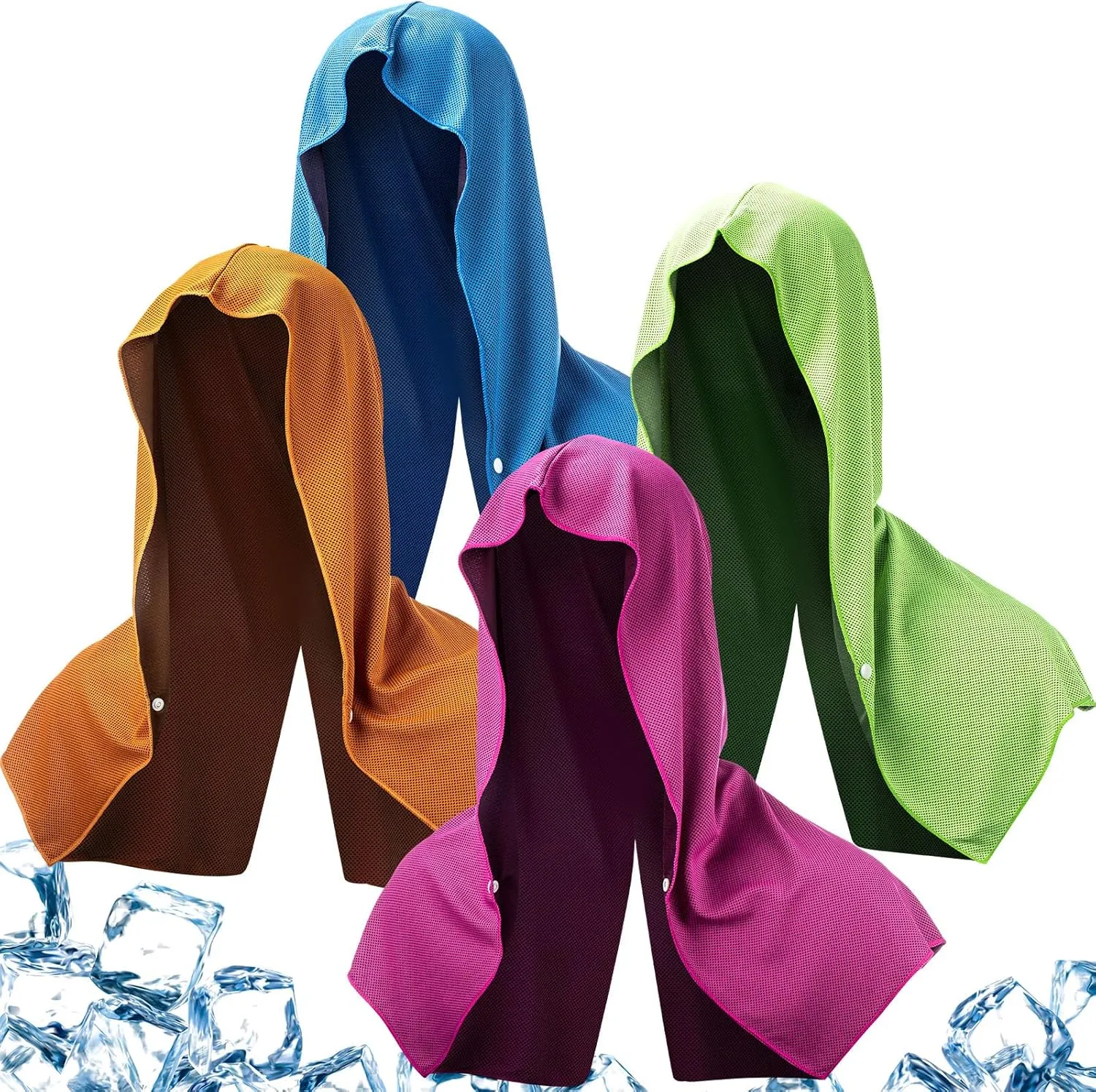 Lightweight Sport Cooling Hoodie Towel 5