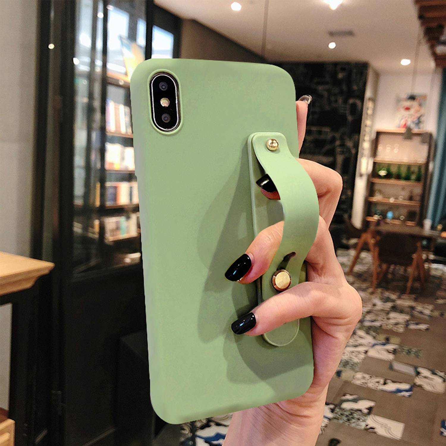 Push-pull phone Finger Holder Strap 4