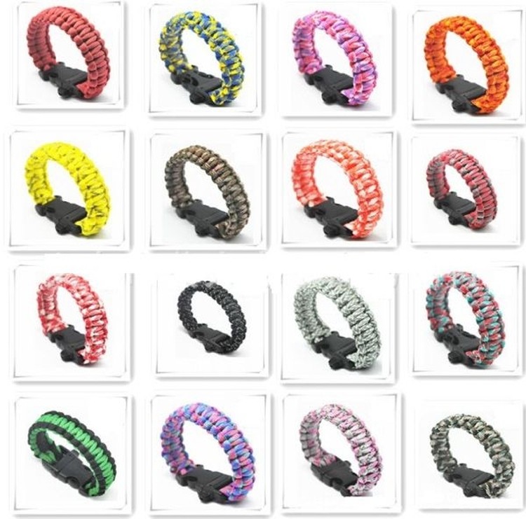 Hand Knitted Survival Bracelet 2