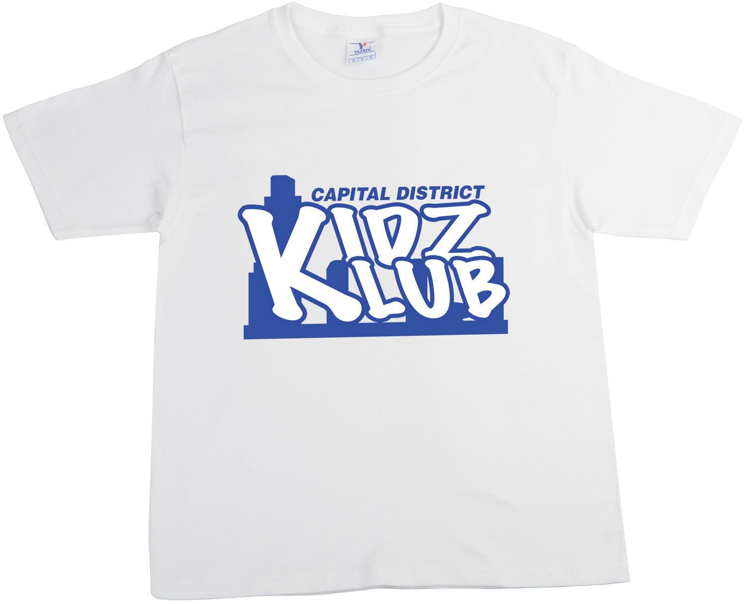 Screen Printed Youth 100% Cotton White T-shirt 4