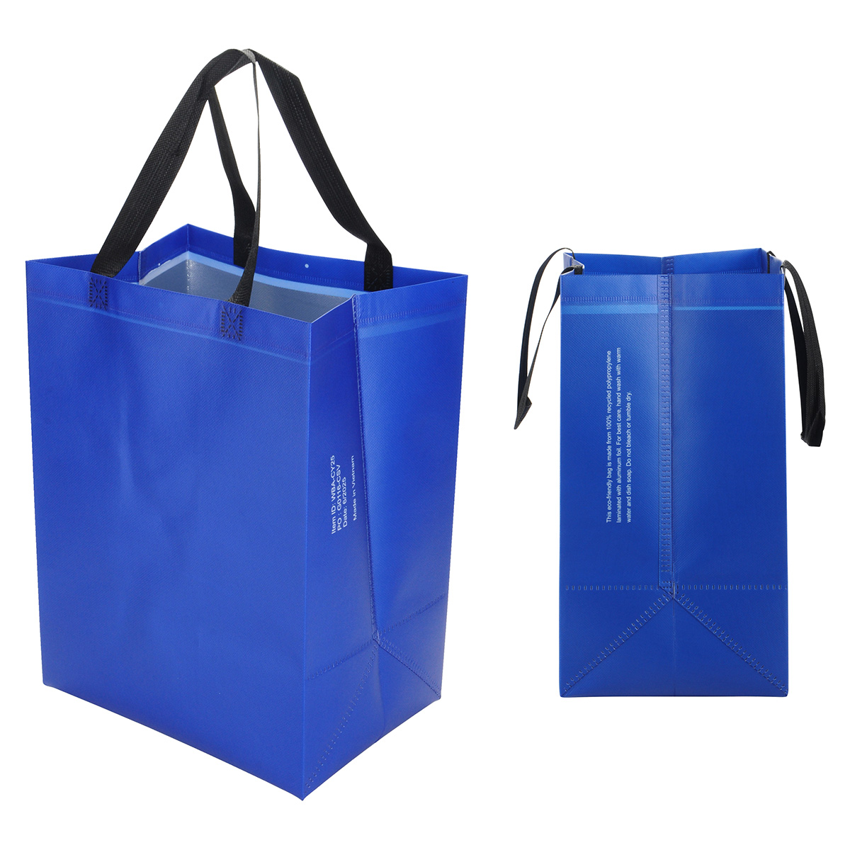 Calypso 75GSM Recycled Non-Woven Polypropylene Heat-Sealed Insulated Tote 30