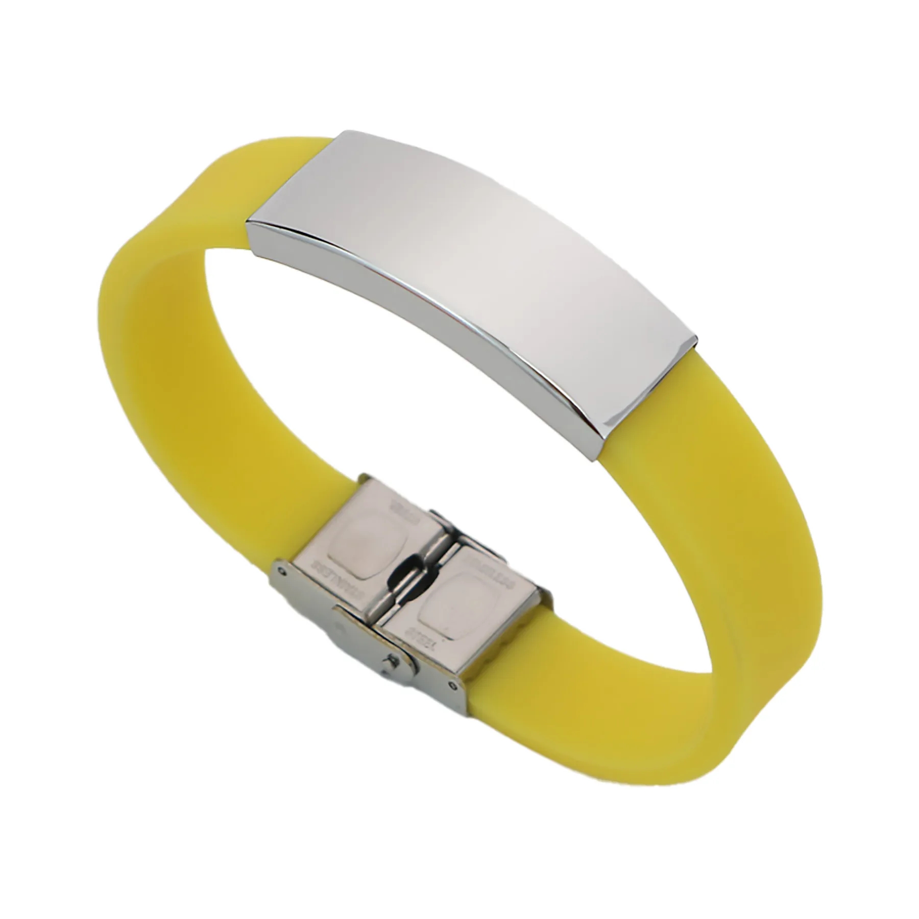 Stainless Steel Personalized Engraved Bracelet 1