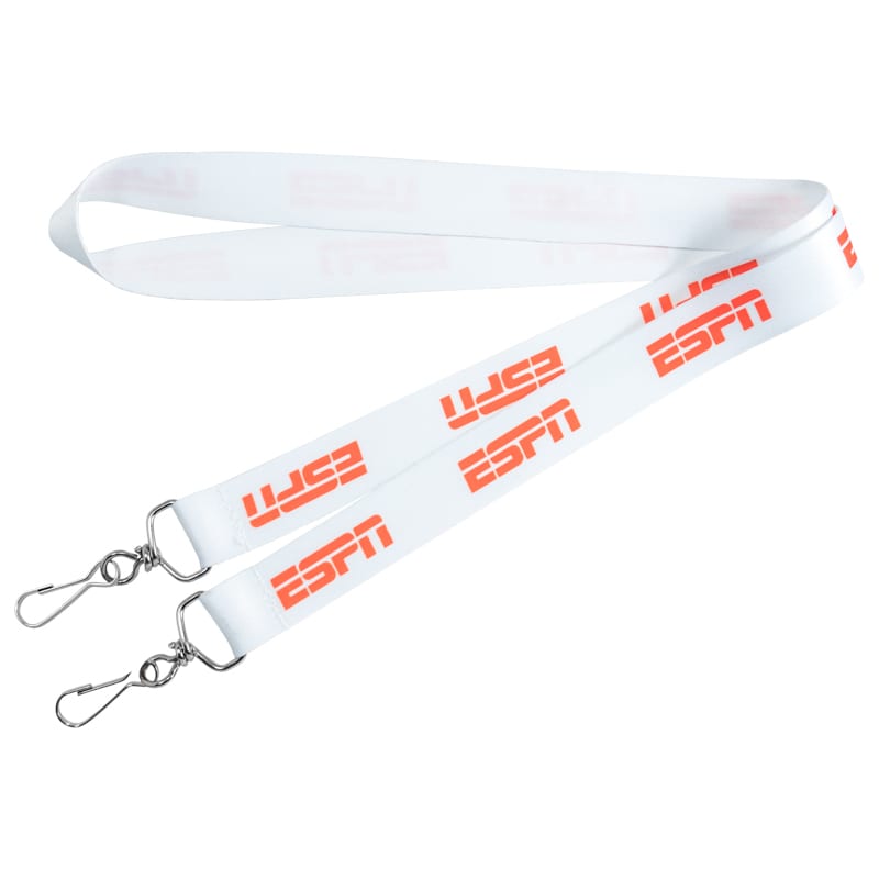 Open Ended Double Clip Full Color Lanyards 13