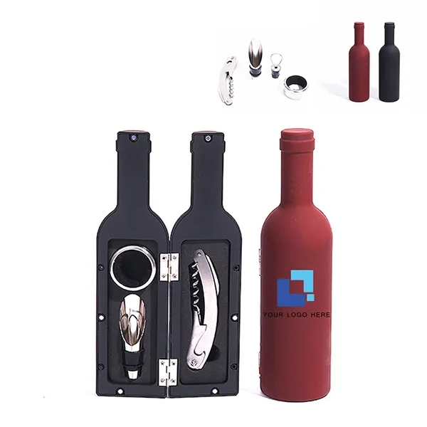 Custom 4pc Wine Bottle Set 2