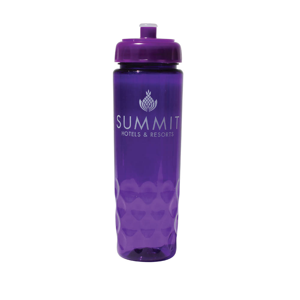 24 oz. Poly-Saver PET Bottle with Push 'n Pull Cap 8