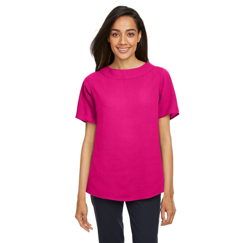 Devon & Jones Ladies' Perfect Fit™ Boat-Neck Blouse 14