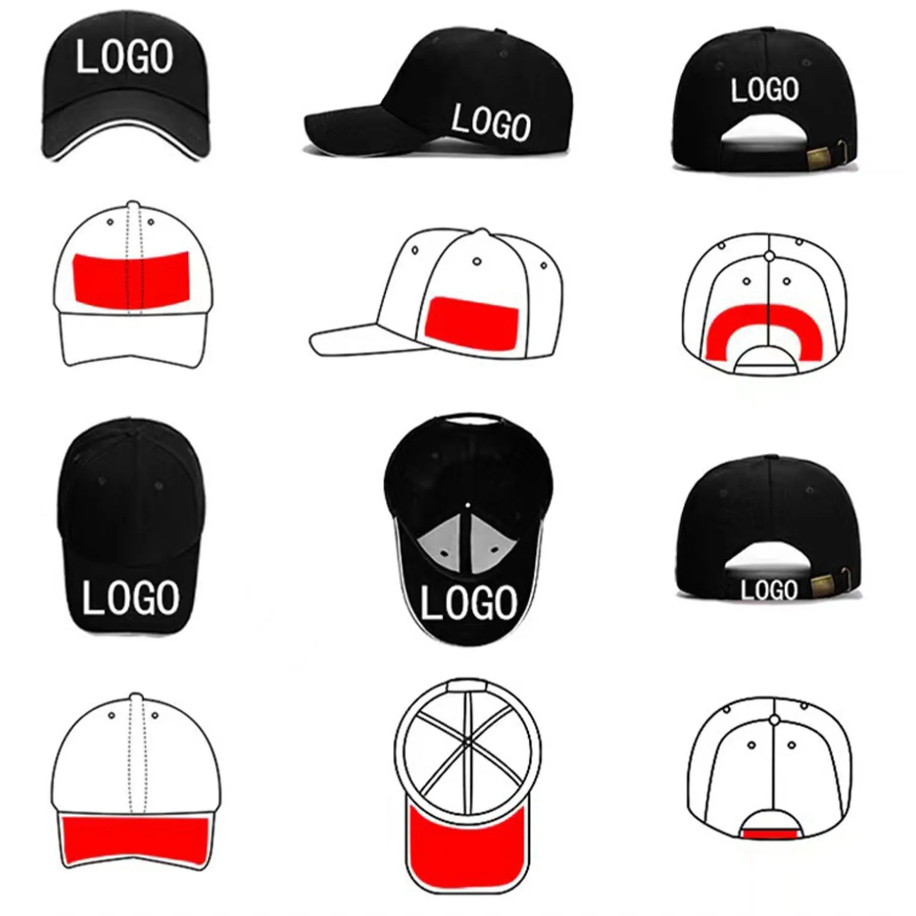 Adjustable Baseball Cap for Running and Outdoor Activities 18