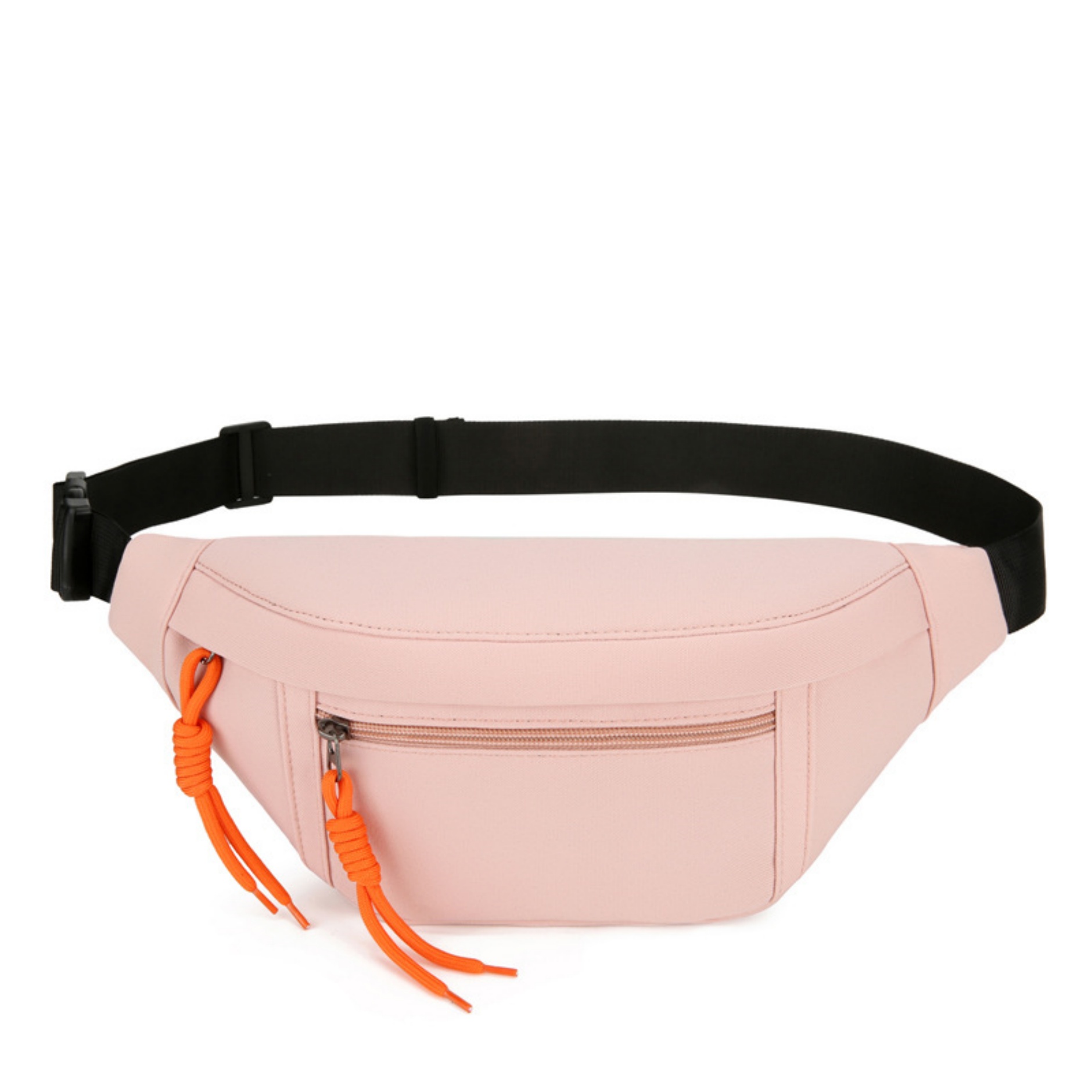 Large Crossbody Fanny Pack with 3 Zipper Pockets 6
