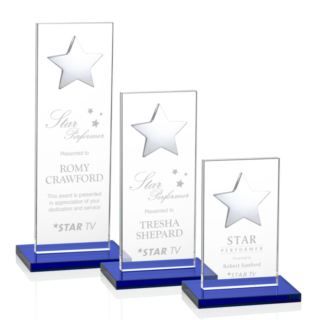 Dallas Star Award - Blue/Silver 9