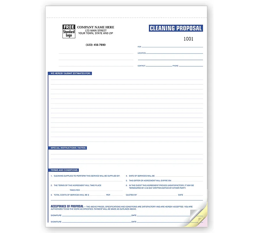 Cleaning Service Proposals 1