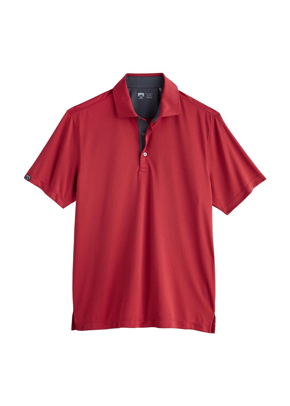 Storm Creek Men's Visionary III Solid Short Sleeve Polo 14