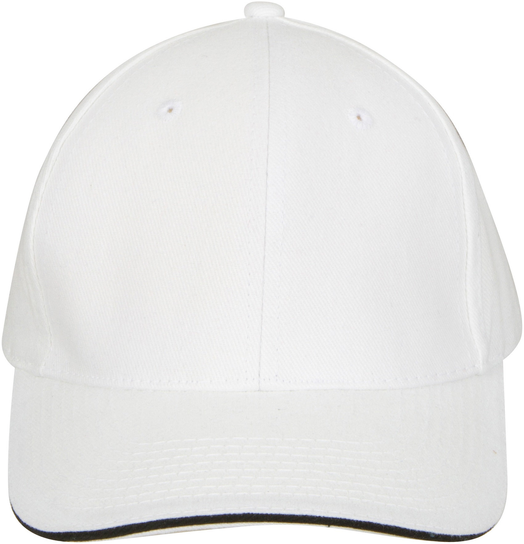 Brushed Heavy Cotton with Sandwich Trim Cap (Domestically Decorated) 1