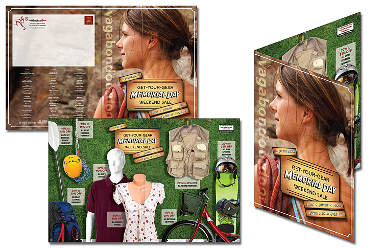 Bi-Fold Flyer Brochure - 11x17 - Gloss Text 2