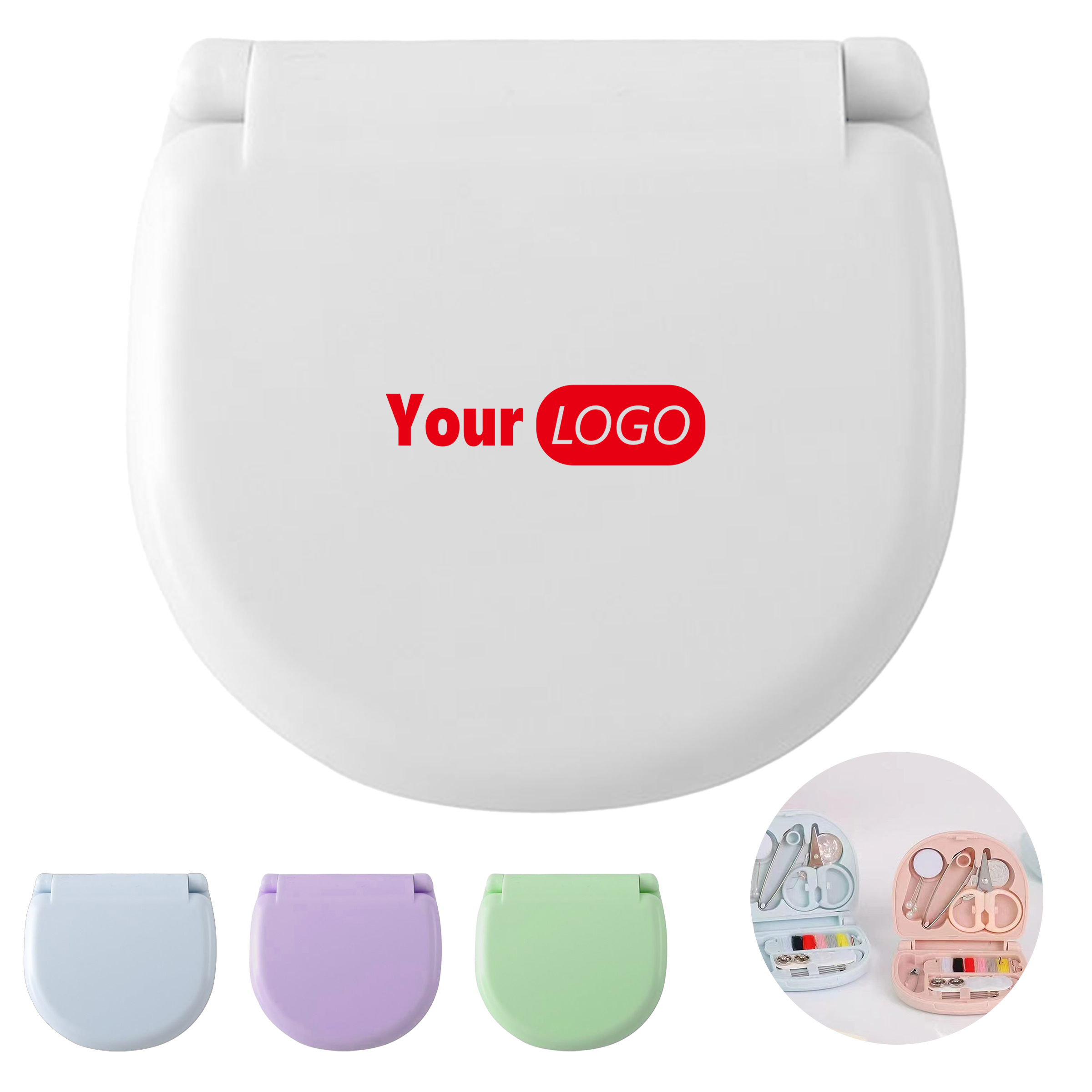 Plastic Customizable Mini Sewing Kit 1