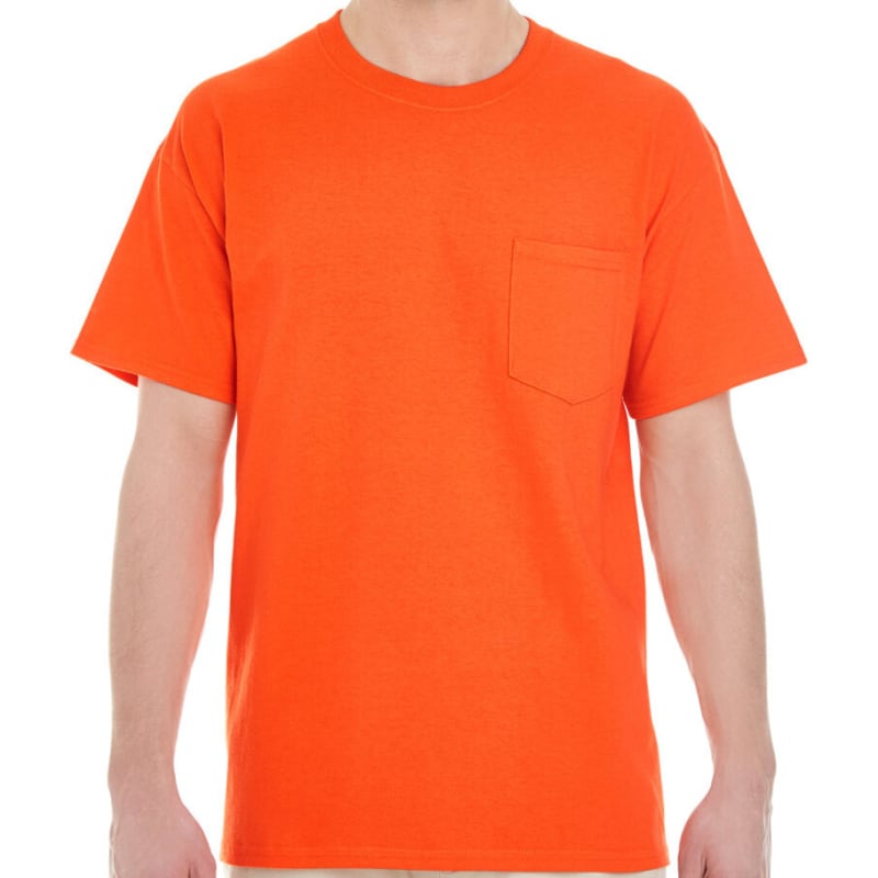Gildan Unisex Heavy Cotton Pocket T-Shirt 15