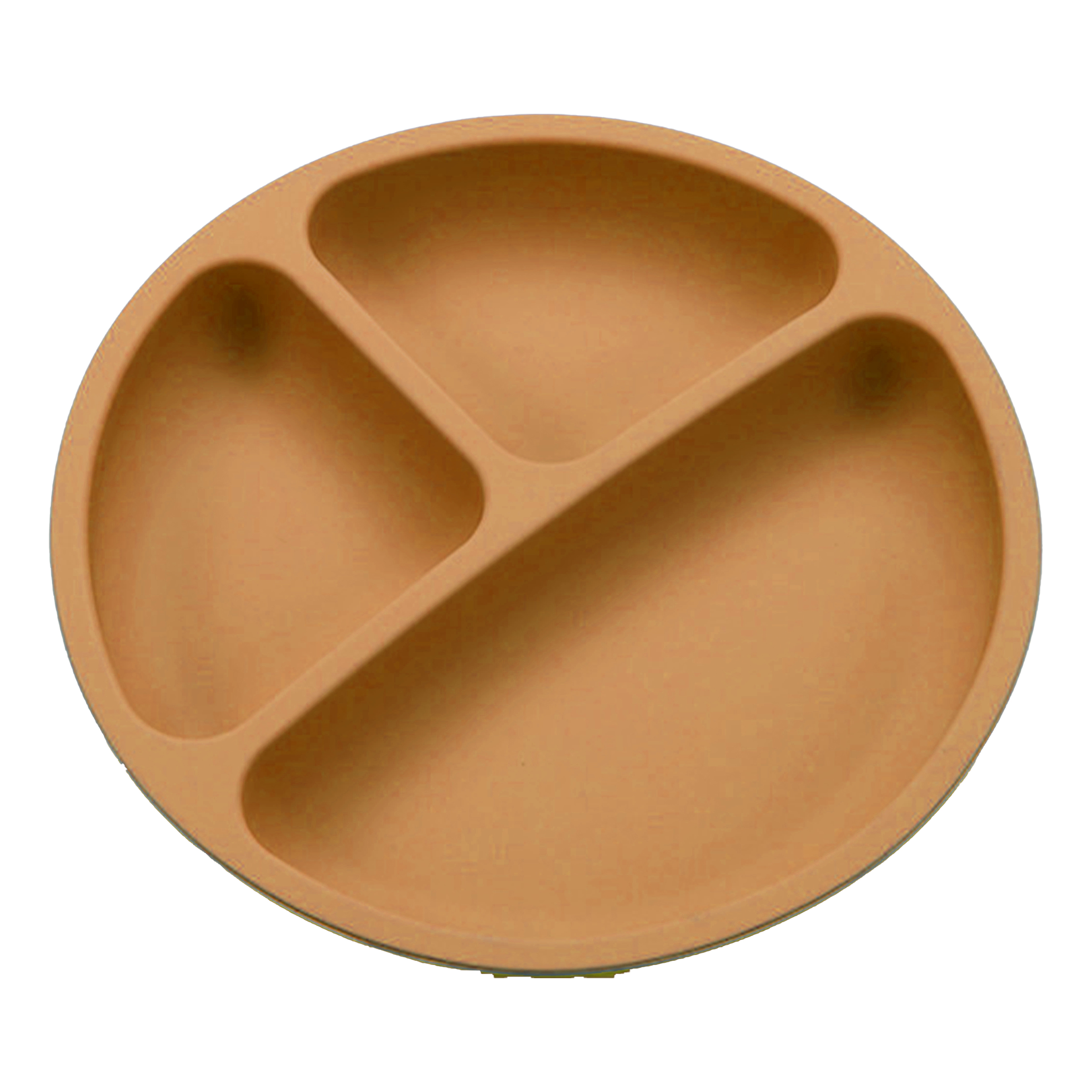 Silicone Children'S Complementary Food Compartment Plate 8