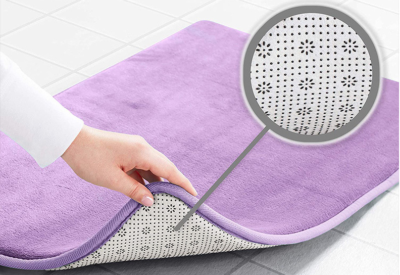 2 Pieces Soft Bathroom Rugs 7
