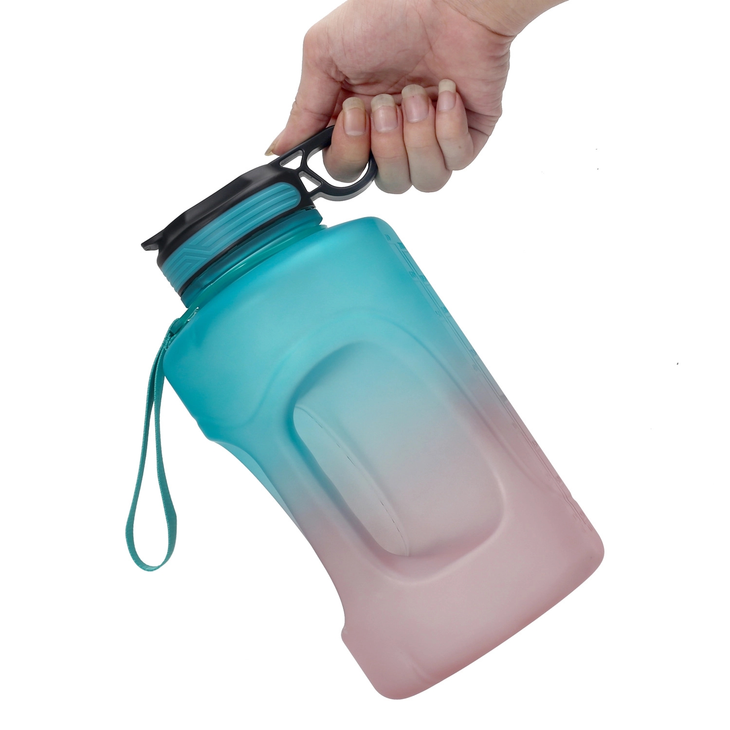 Custom 75 oz Water Bottle With Time Marker 2