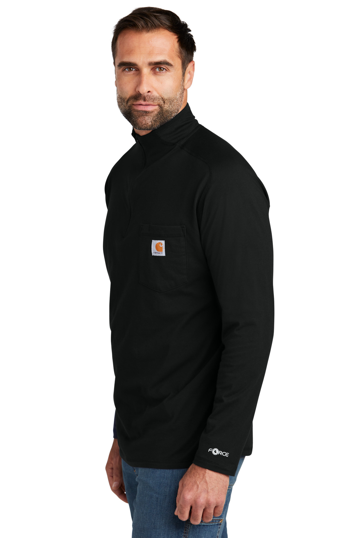 Carhartt Force 1/4-Zip Long Sleeve T-Shirt CT106660 26