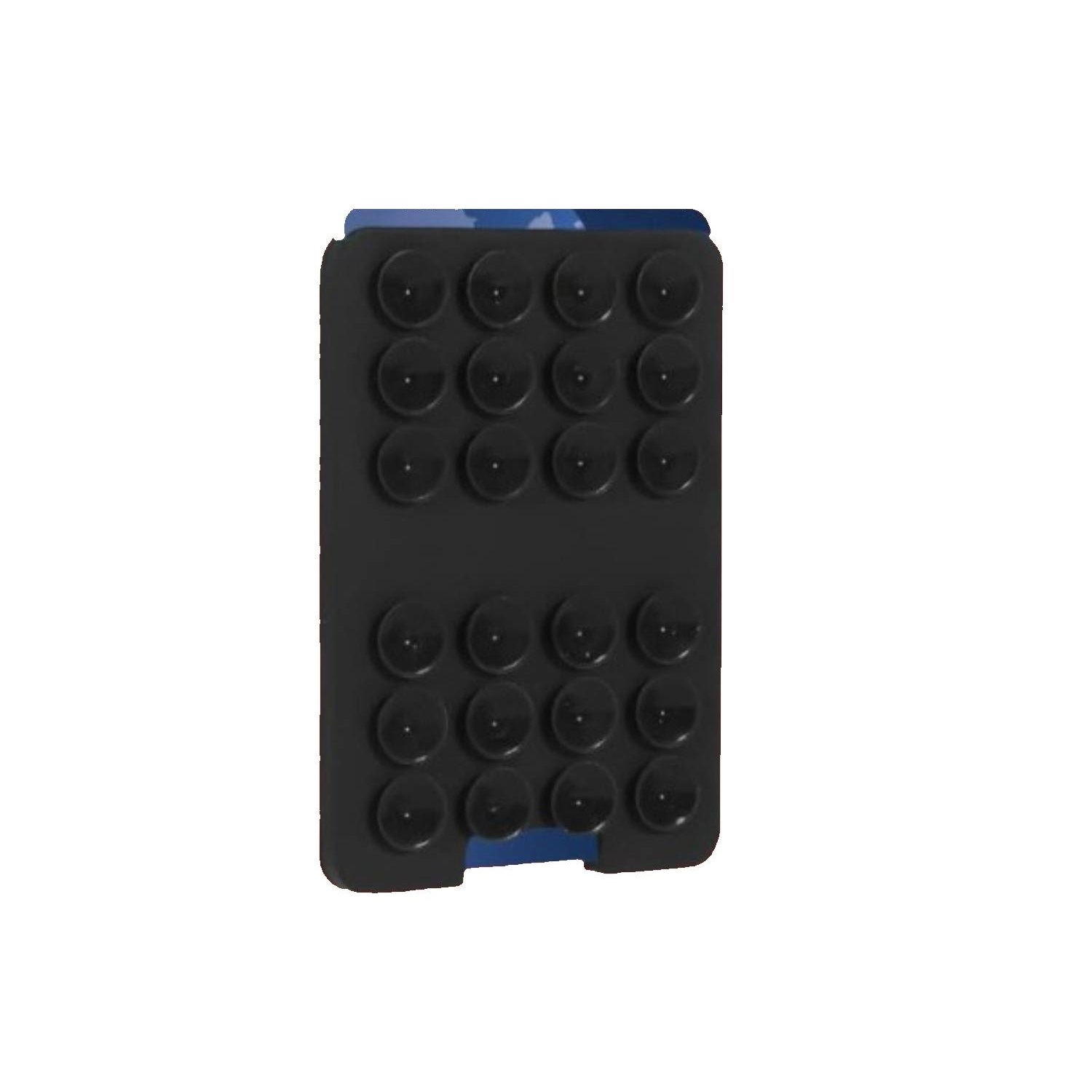 Silicone Suction Card Holder Phone Mount Wallet 4