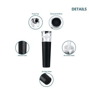 Vacuum Pump Cork Wine Bottle Stopper 10