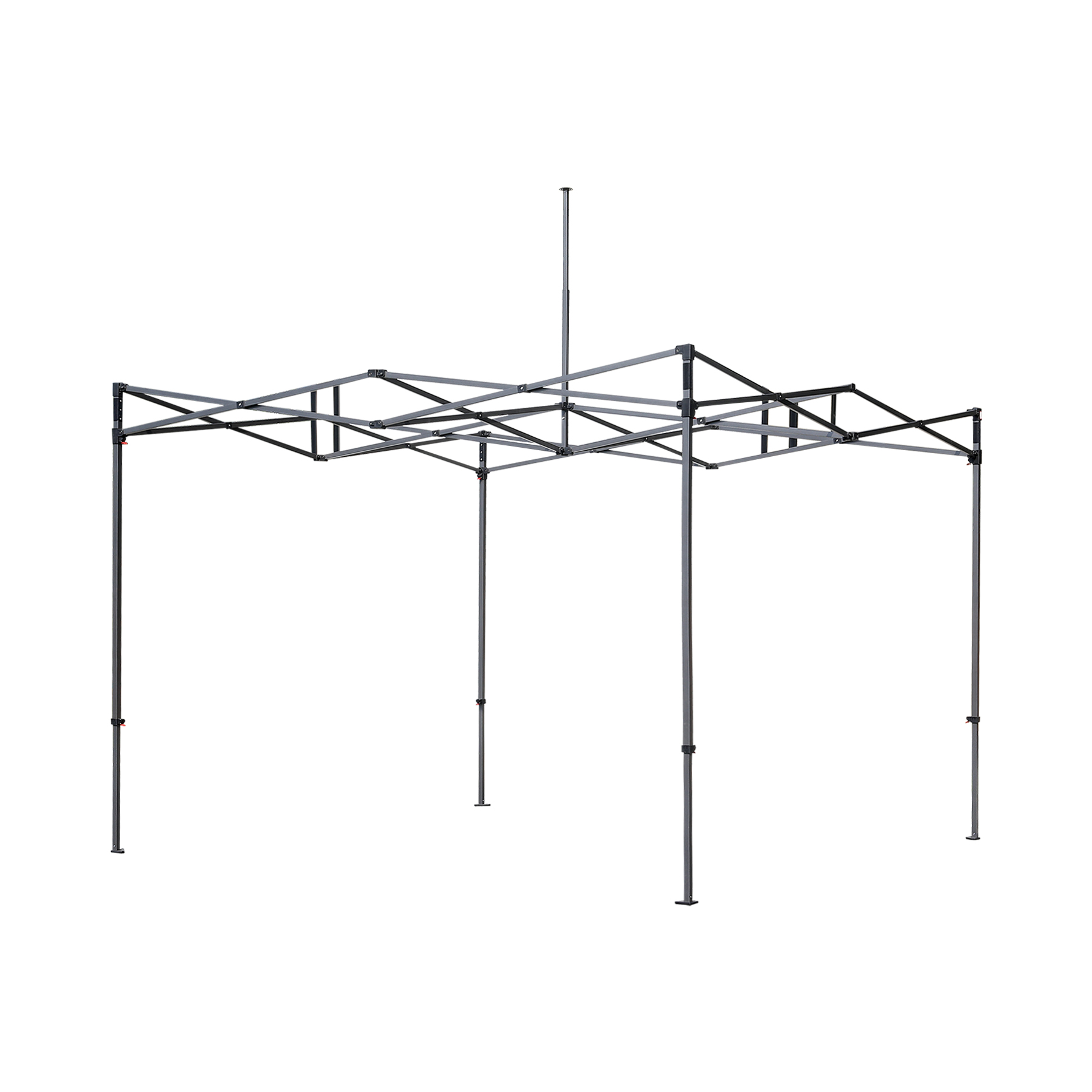 10'x10' Heavy Duty Steel Pop Up Canopy w/600 Denier Polyester 4