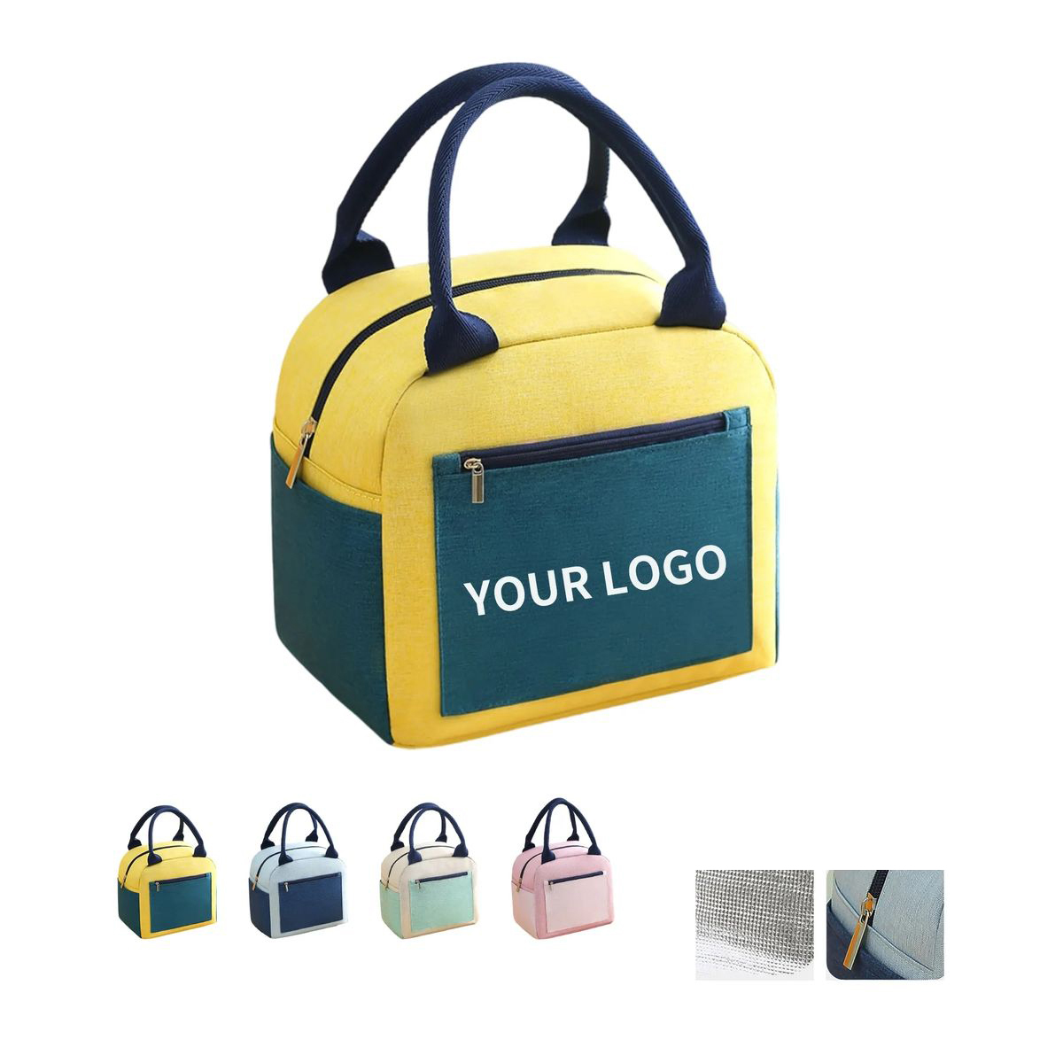 Oxford Lunch Bag with Reinforced Handles for Meals 3