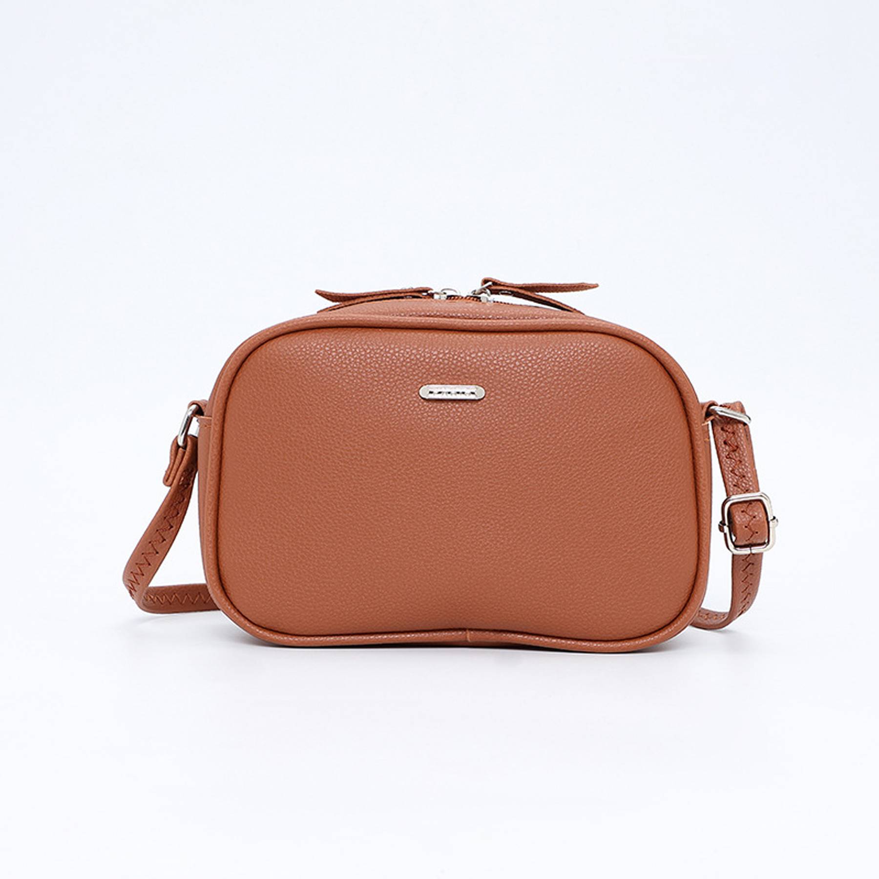 Women'S PU Leather Brief Crossbody Bag 5