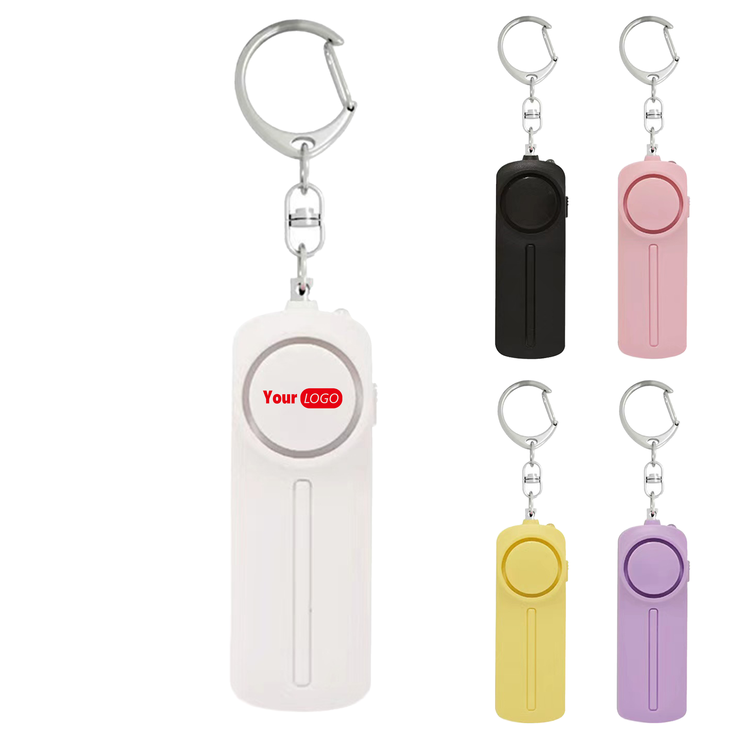 Abs Compact Safety Alarm Keychain 6