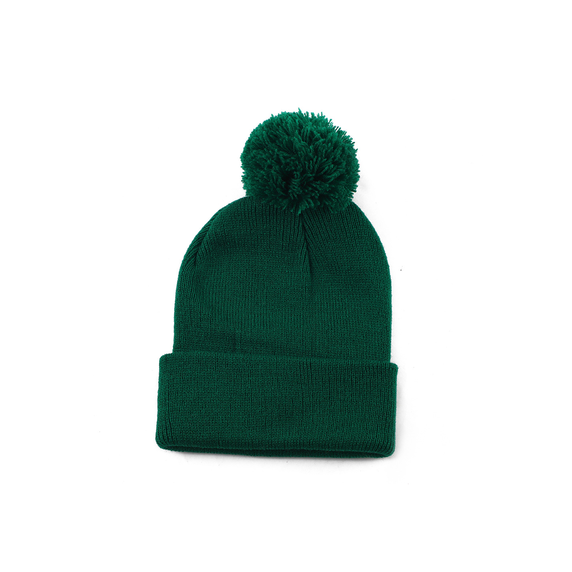 Knit Beanie With Pom Pom 7