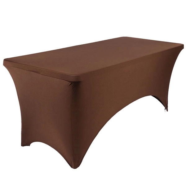 6ft Rectangular Stretch Spandex Tablecloth 6
