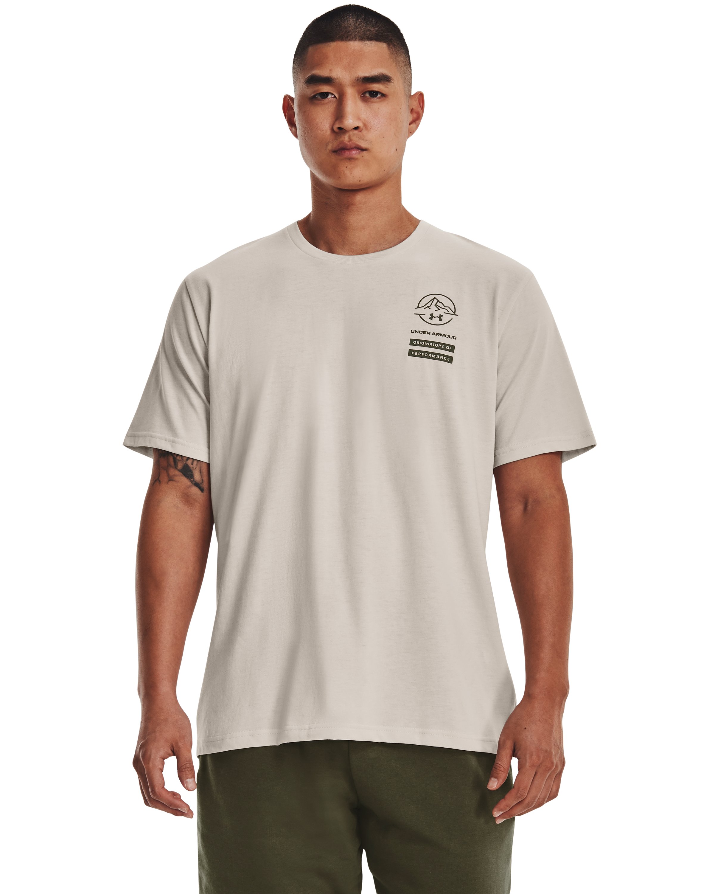 UA Mountain Camo Lockup Men's Short Sleeve 4