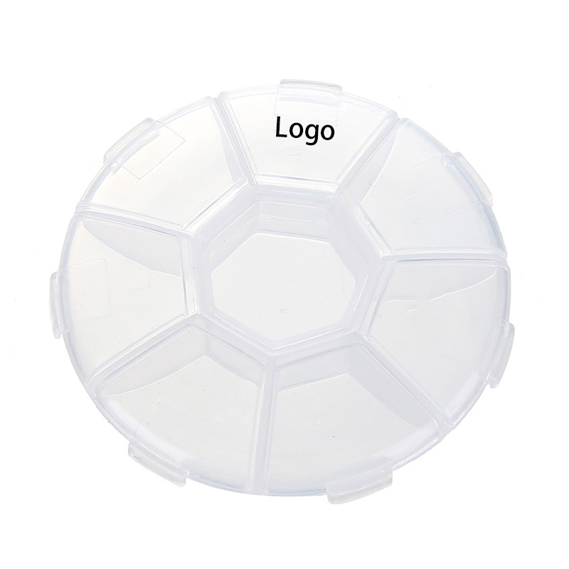 Detachable Round Weekly Pill Organizer 1