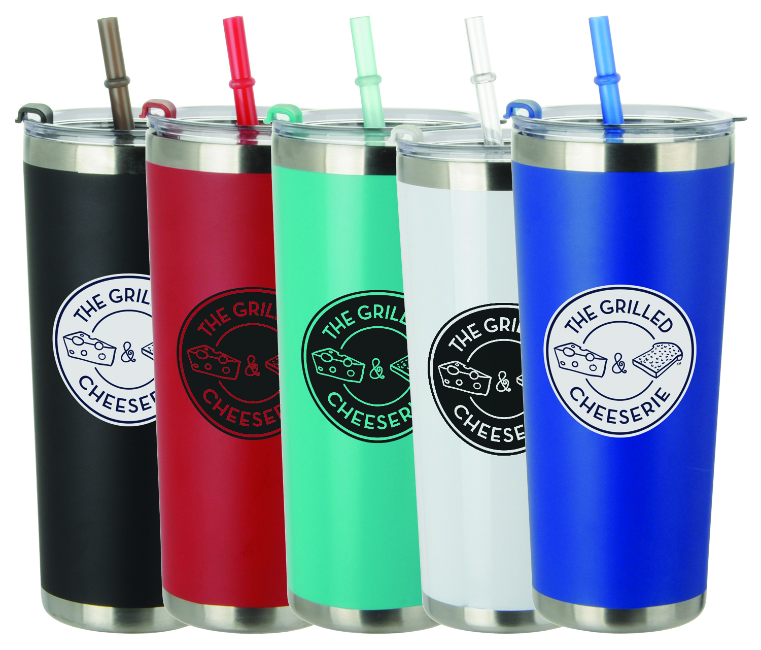 20 oz. Stainless Tumbler With Straw 10