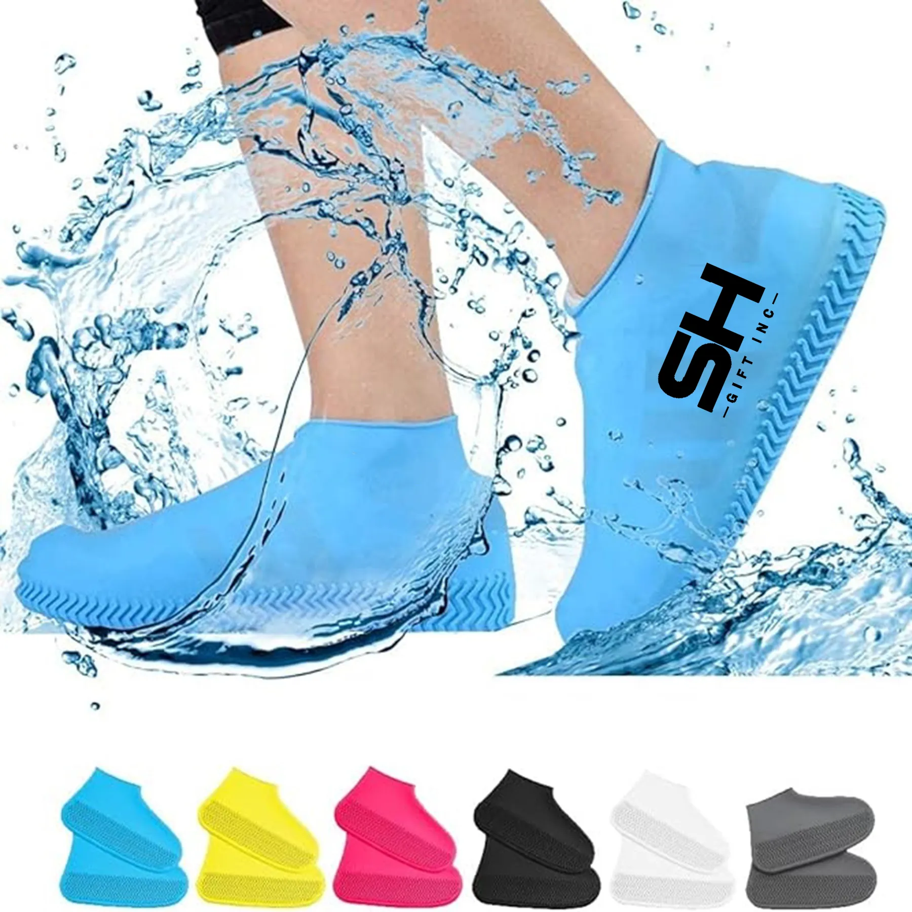Abrasion-Resistant Silicone Shoe Cover 3