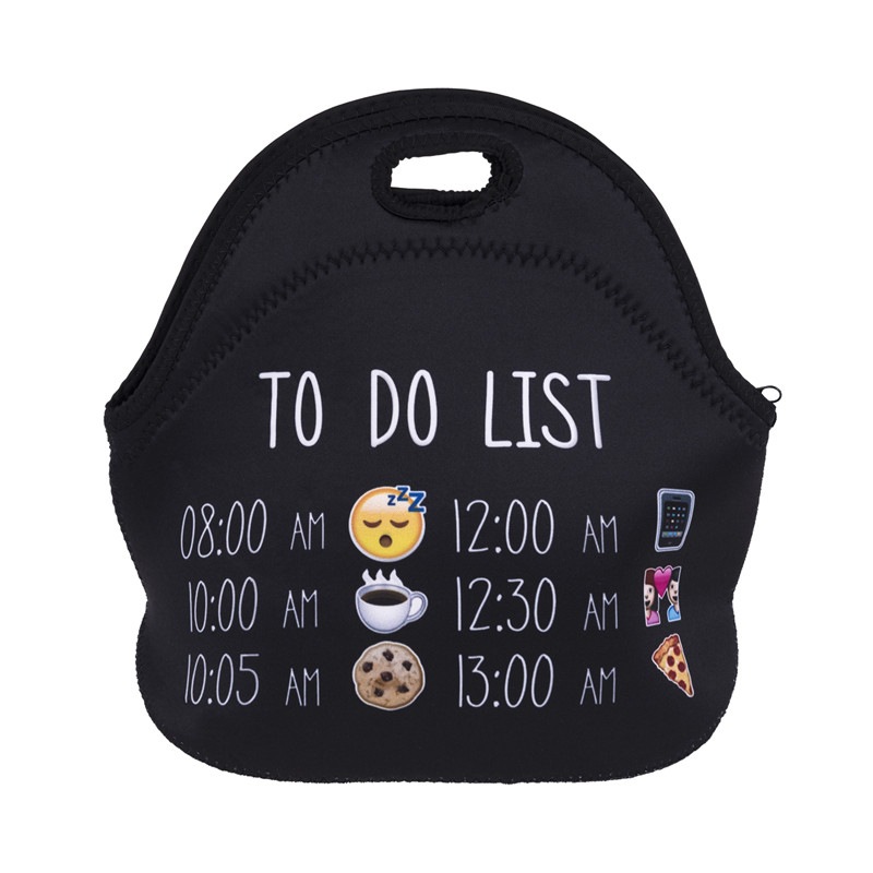 Zippered Neoprene Lunch Bag 1