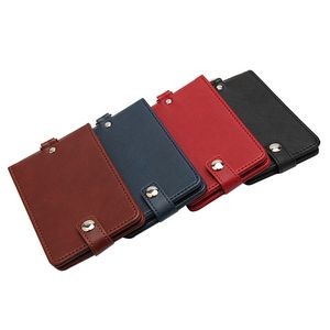 PU Lanyard 5 Pockets Folded PU Leather Card Holder 12