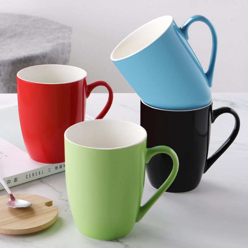 11 Oz. Bright Drum Shaped Ceramic Mug 2