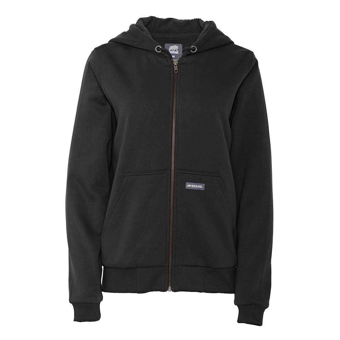 Berne Heritage Grid Fleece-Lined Zip Sweatshirt - Women's 66