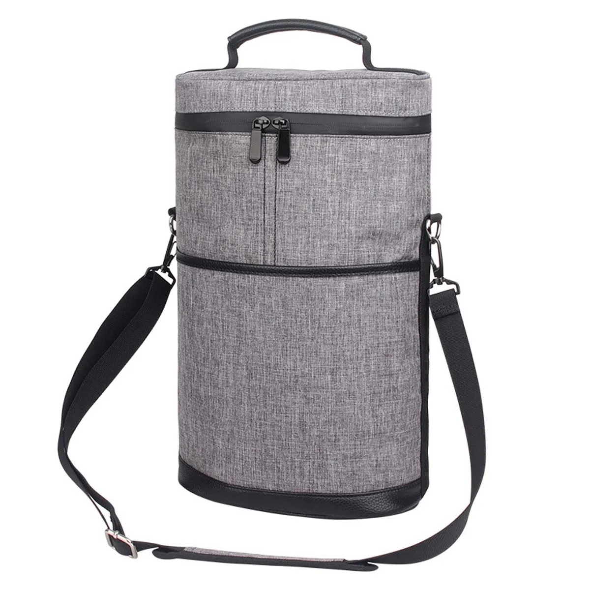 In Stock Outdoor Leakproof Insulated Wine Cooler Tote Bags 3