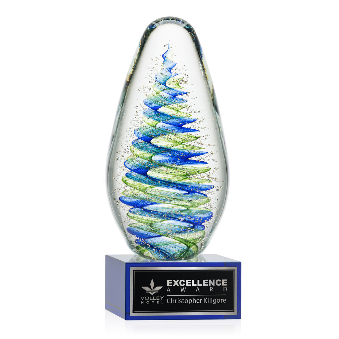 Jezebel Award on Hancock Base - Blue 8