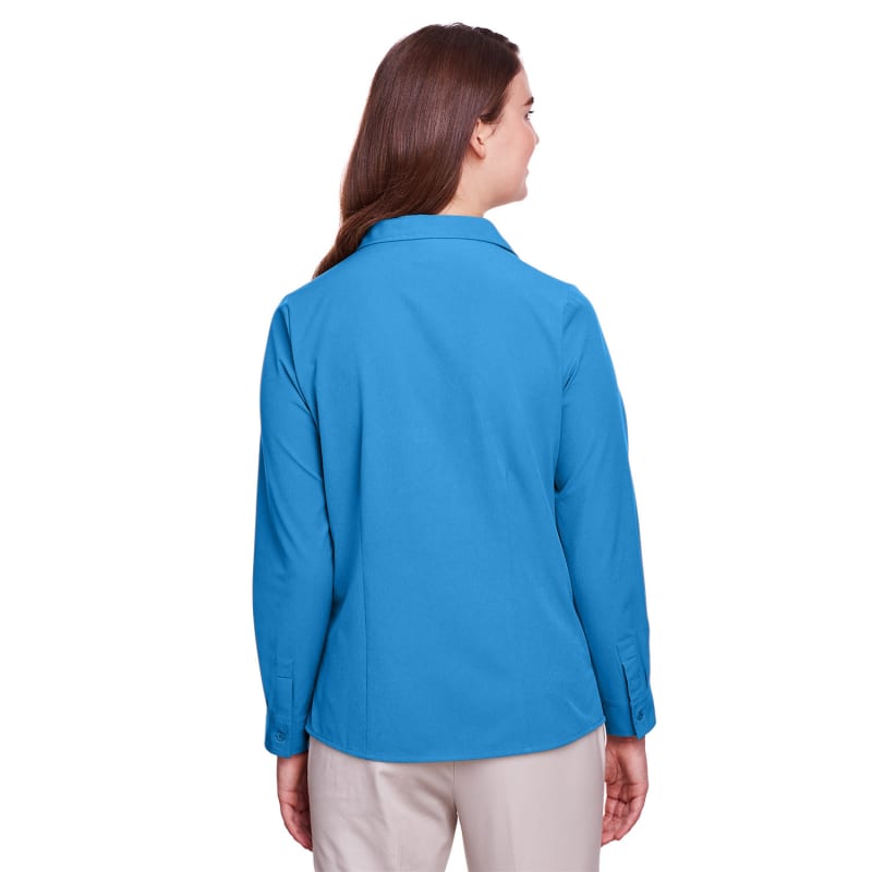 UltraClub Ladies' Bradley Performance Woven Shirt 6