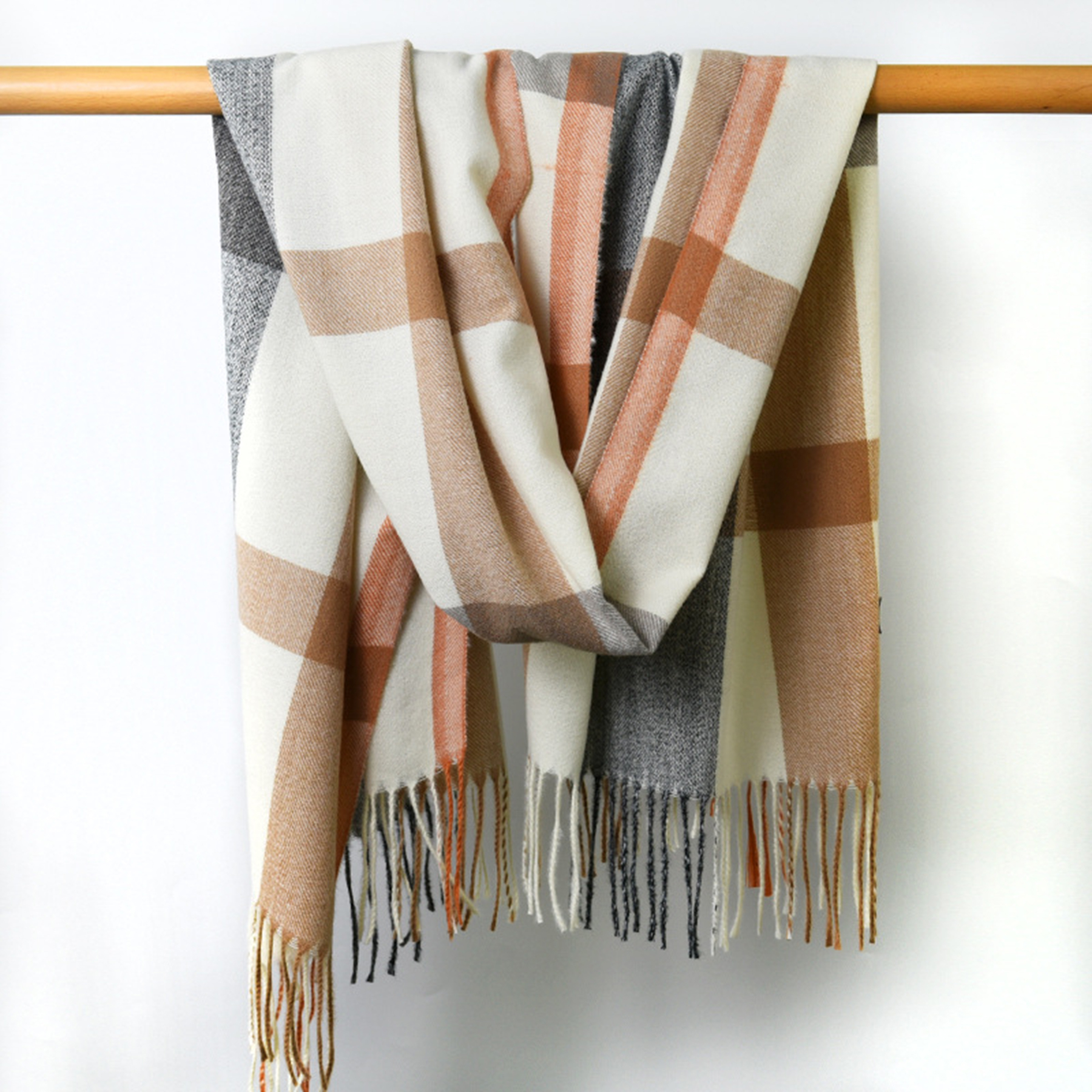 Soft Classic Cashmere Feel Winter Scarf 2