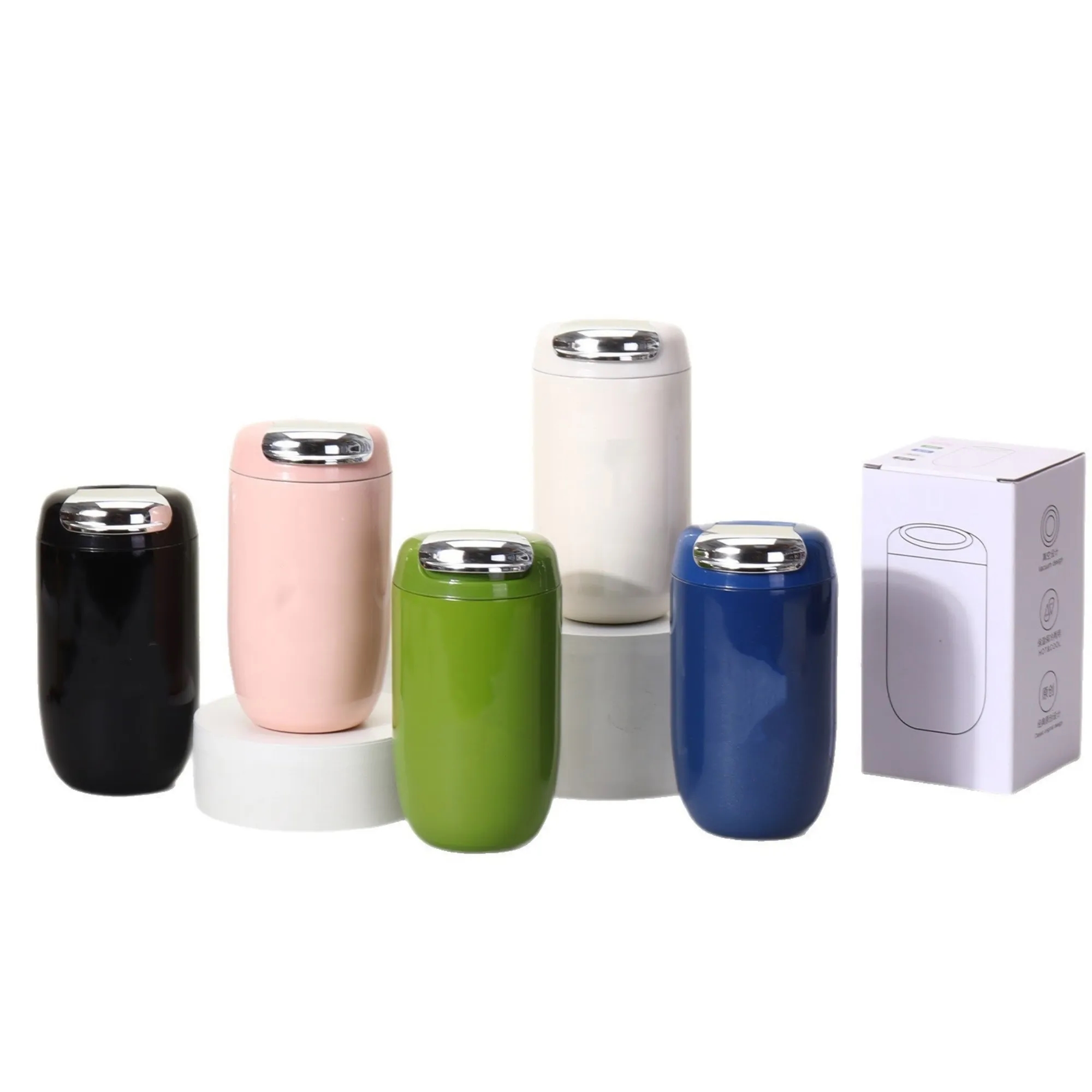 Customized glossy stainless steel insulated cup 2