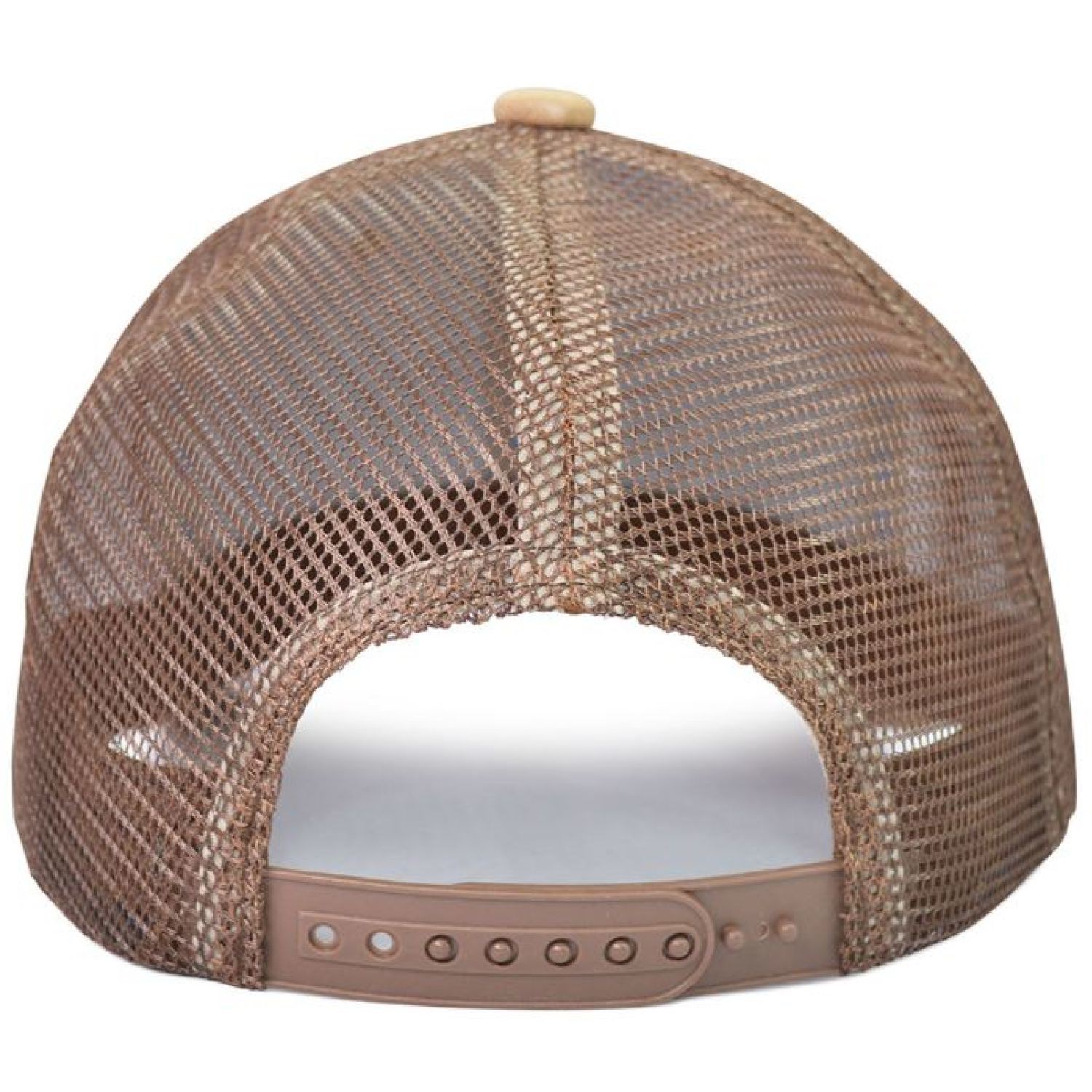 Premium Cotton & Mesh Fabric 6-Panel Structured Cap with Velcro Closure 5